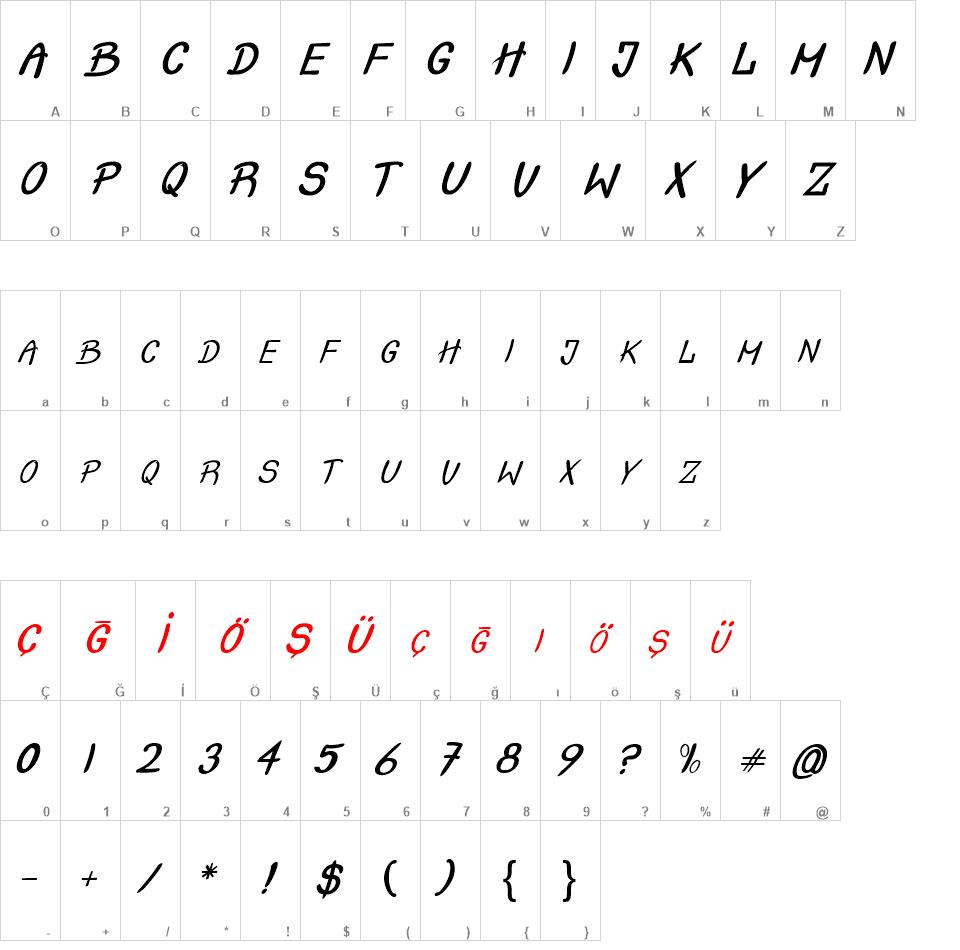 Crash  Test Italic font